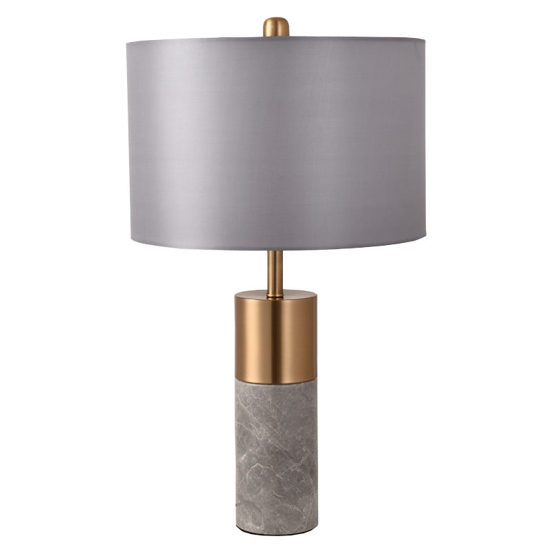 Marble Glow Table Lamp – Modern Bedside Lighting